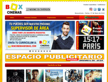 Tablet Screenshot of boxcinemas.net